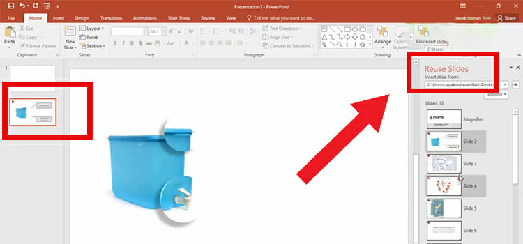 How to Combine PowerPoint Slide