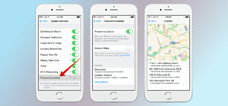 How to track iPhone location history