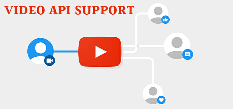 How video API supports