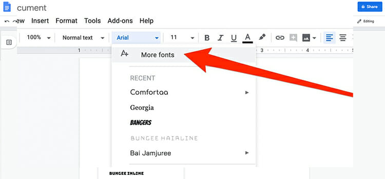 How to Add Fonts To Google Docs