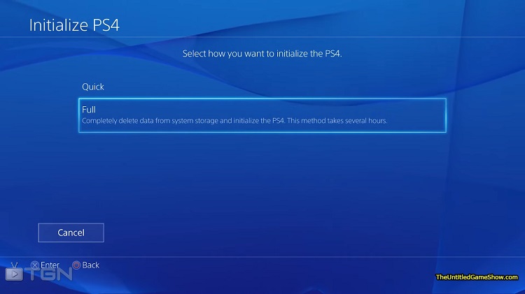 What Is Initializing Ps4