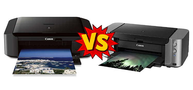 Canon Pixma IP8720 vs Pro 100