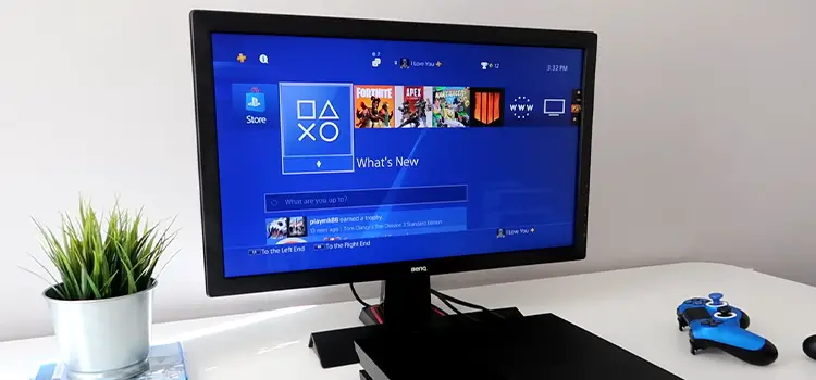 Can You Play PS4 on A Monitor