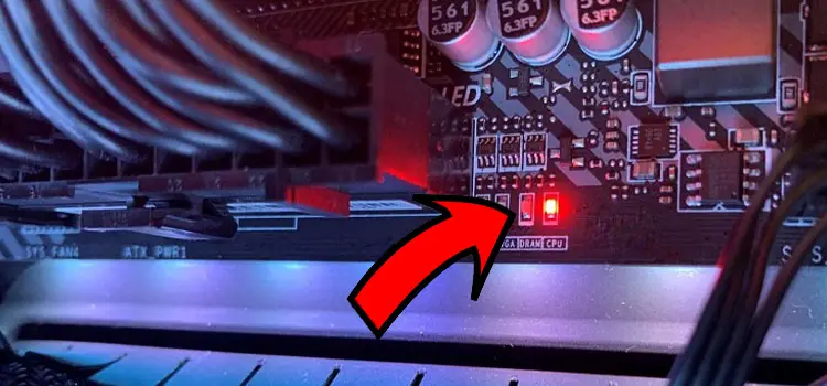 [Fix] Motherboard Lights on but Won’t Turn On (100% Working)