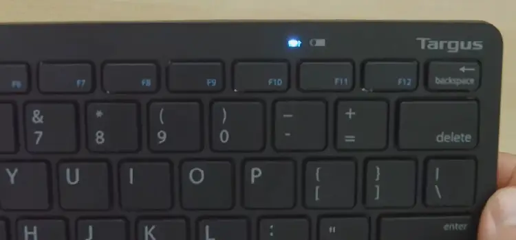 Targus Bluetooth Keyboard Won’t Connect