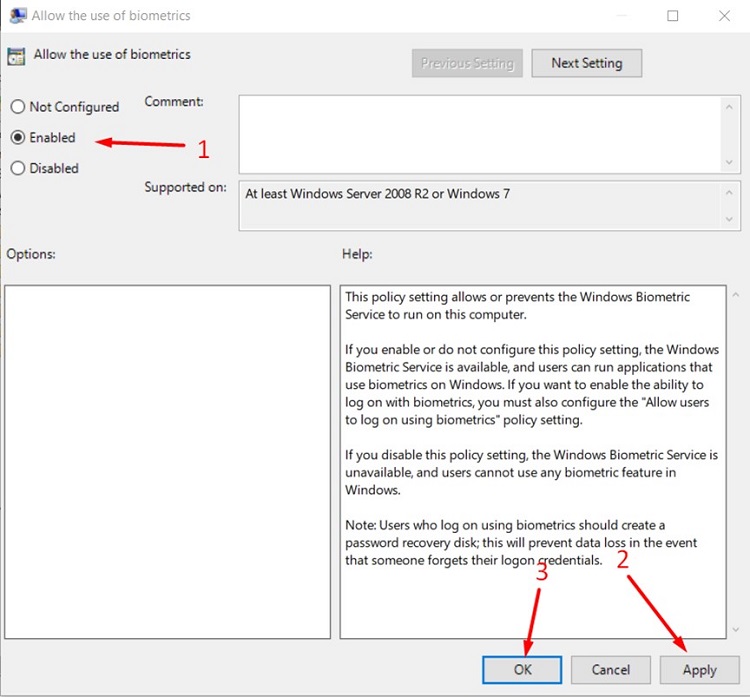 [6 Fixes] Biometric Authentication Service Is Not Functioning Properly