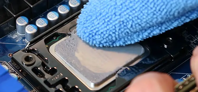 How to Remove Dried Thermal Paste
