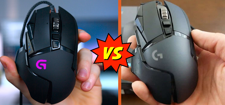 Logitech G502 Hero Vs Proteus