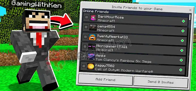 How to Accept Invites on Minecraft PE