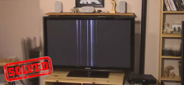 How to Fix Black Line on Samsung Plasma TV (Vertical and Horizontal Black Line)