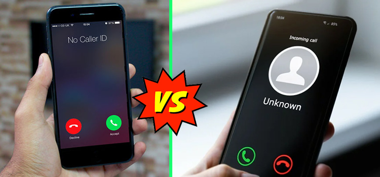 No Caller ID vs Unknown Caller