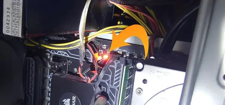 Red Light on Motherboard No Display