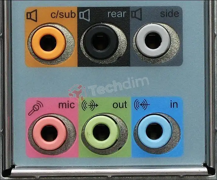 What Are the Different Colored Jacks on The Back of My Computer