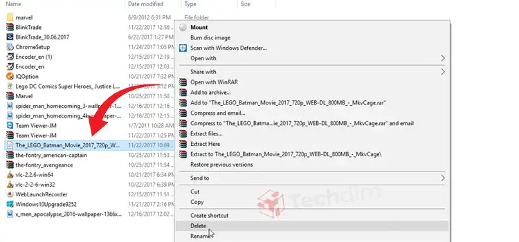 How to Delete Disk Image File