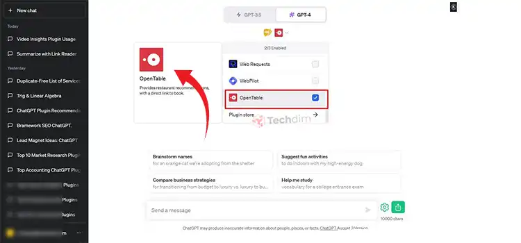How To Use ChatGPT OpenTable Plugin For Restaurant Bookings | Easy Guide