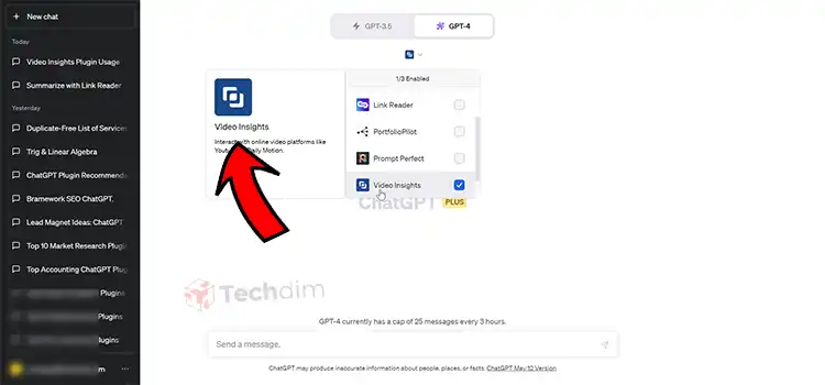How To Use ChatGPT Video Insights AI Plugin (Easy Guide to Install and User)