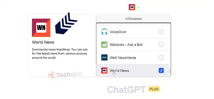 How to Use ChatGPT World News Plugin to Get Latest News