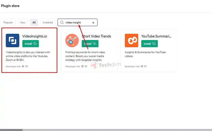 Install the Video Insights