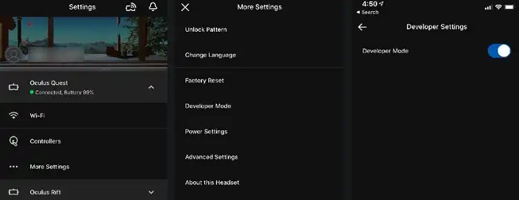 Enable Developer Mode