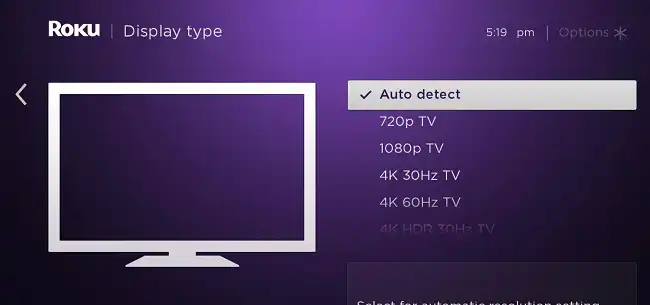 Select Your Desired Display Type