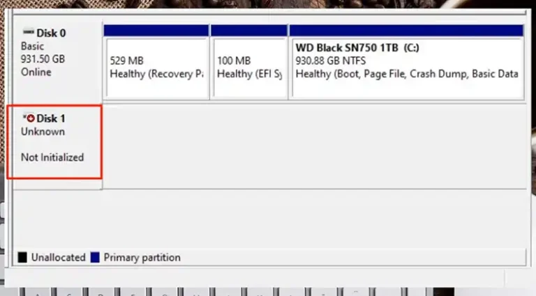 How to Fix an SSD Not Initialized