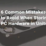 Avoiding Common PC Hardware Storage Mistakes